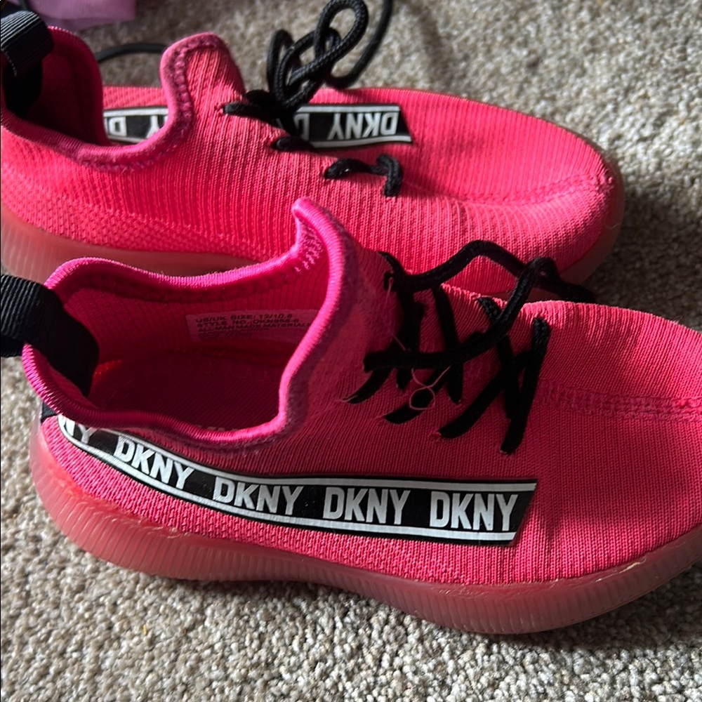 DKNY Kids Pink Sneakers